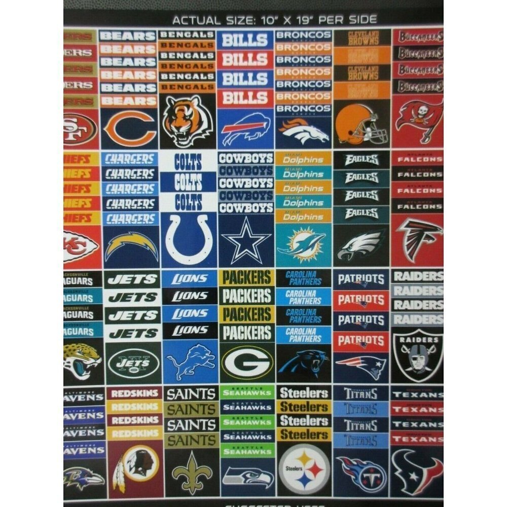 New Orleans Saints NFL Multi Purpose Team SuperDana Neck Gaiter Logo Scarf NWT - Picture 3 of 4